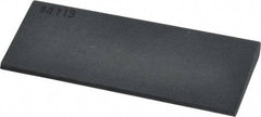 Made in USA - 4-1/2" Long x 1-3/4" Diam x 3/8" Thick, Silicon Carbide Sharpening Stone - Round, Fine Grade - All Tool & Supply