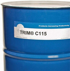 Master Fluid Solutions - Trim C115, 54 Gal Drum Grinding Fluid - Synthetic, For Machining - All Tool & Supply