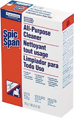 Spic & Span - Box Cleaner - Use on Ceramic Tile, Laminate Surfaces, Linoleum, Quarry Tile, Cement, Concrete, Vinyl Tile, Terra Cotta, Terrazzo, Vinyl Composite Tile (VCT) - All Tool & Supply