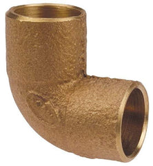 NIBCO - 4 x 3" Cast Copper Pipe 90° Close Rough Elbow - C x C, Pressure Fitting - All Tool & Supply