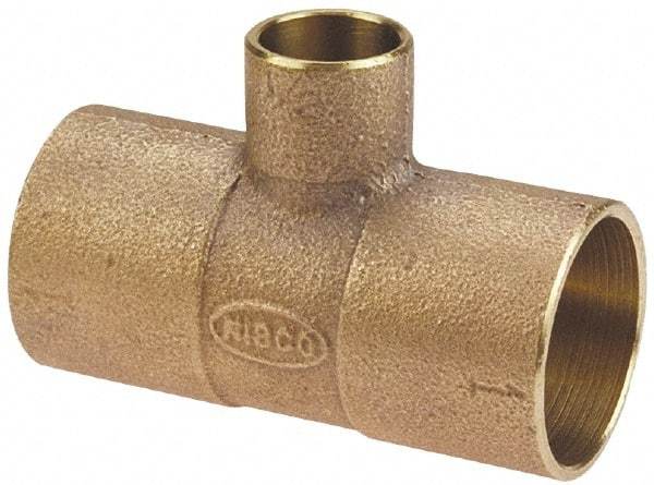 NIBCO - 3 x 2 x 1-1/2" Cast Copper Pipe Tee - C x C x C, Pressure Fitting - All Tool & Supply