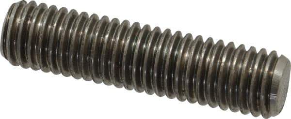 Dan-Loc Bolt & Gasket - 1/2-13 2" OAL Fully Threaded Stud - Stainless Steel, Plain Finish - All Tool & Supply