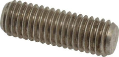 Dan-Loc Bolt & Gasket - 1/2-13 1-1/2" OAL Fully Threaded Stud - Stainless Steel, Plain Finish - All Tool & Supply