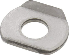 De-Sta-Co - Stainless Steel, Flanged Washer for 1/4" Diam Clamp Spindle - 1/4-20 Thread, 0.26" Hole Diam, 0.69" Overall Diam, 1/2" Between Flanges - All Tool & Supply