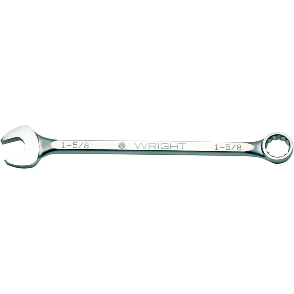 Wright Tool & Forge - Combination Wrenches; Type: Combination Wrench ; Tool Type: SAE ; Size (Inch): 1-11/16 ; Number of Points: 12 ; Finish/Coating: Satin Finish ; Material: Alloy Steel - Exact Industrial Supply