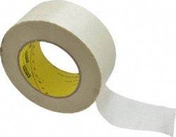 3M - 60 Yd Long x 2" Wide, Series 361, White Silicone Glass Cloth Tape - 7.5 mil Thick, 182 Lb/In Tensile Strength - All Tool & Supply