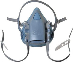 3M - Series 7500, Size M Half Mask Respirator - 4-Point Suspension, Bayonet Connection - All Tool & Supply