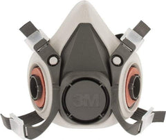 3M - Series 6000, Size S Half Mask Respirator - 4-Point Suspension, Bayonet Connection - All Tool & Supply