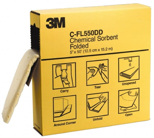 3M - Pads, Rolls & Mats Type: Roll Application: Chemical/Hazmat - All Tool & Supply