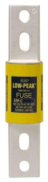 Cooper Bussmann - 300 VDC, 600 VAC, 1200 Amp, Time Delay General Purpose Fuse - Fuse Holder Mount, 10-3/4" OAL, 100 at DC, 300 at AC (RMS) kA Rating, 2-25/64" Diam - All Tool & Supply