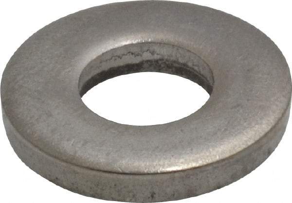 Gibraltar - 5/16" Screw, Grade 18-8 Stainless Steel Standard Flat Washer - 11/32" ID x 3/4" OD, 1/8" Thick, Plain Finish - All Tool & Supply