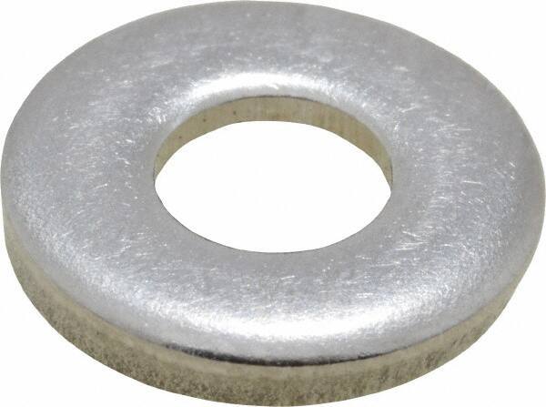 Gibraltar - #8 Screw, Grade 18-8 Stainless Steel Extra Thick Flat Washer - 3/16" ID x 7/16" OD, 5/64" Thick, Plain Finish - All Tool & Supply