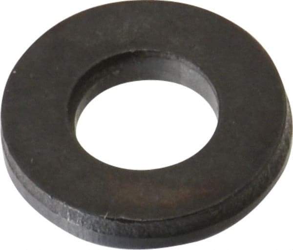 Gibraltar - M5 Screw, Grade 1010 Case Hardened Steel Extra Thick Flat Washer - 5.3mm ID x 11mm OD, 2mm Thick, Black Oxide Finish - All Tool & Supply