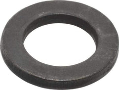 Gibraltar - M16 Screw, Grade 1010 Case Hardened Steel Extra Thick Flat Washer - 17mm ID x 28mm OD, 3.5mm Thick, Black Oxide Finish - All Tool & Supply