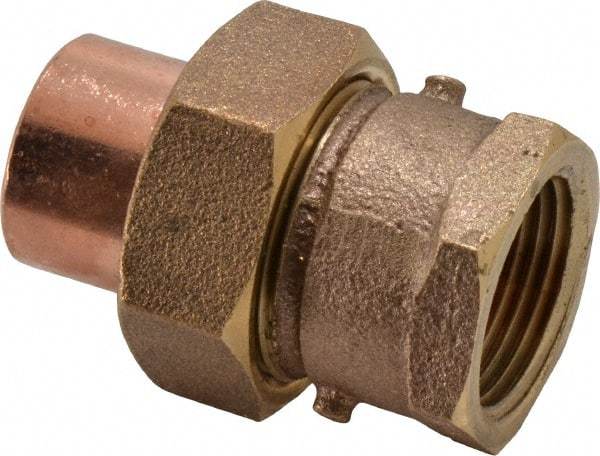 NIBCO - 3/4" Cast Copper Pipe Union - C x F, Pressure Fitting - All Tool & Supply