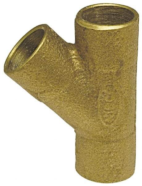 NIBCO - 1/2" Cast Copper Pipe 45° Wye - C x C x C, Pressure Fitting - All Tool & Supply