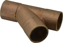 NIBCO - 3/4" Cast Copper Pipe 45° Wye - C x C x C, Pressure Fitting - All Tool & Supply