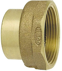 NIBCO - 1-1/2", Cast Copper Drain, Waste & Vent Pipe Adapter - Ftg x F - All Tool & Supply