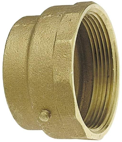 NIBCO - 4", Cast Copper Drain, Waste & Vent Pipe Adapter - C x F - All Tool & Supply