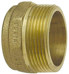 NIBCO - 1-1/2 x 1-1/4", Cast Copper Drain, Waste & Vent Pipe Hex Adapter - C x M - All Tool & Supply