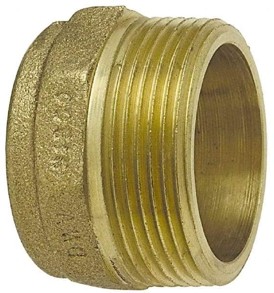 NIBCO - 1-1/2", Cast Copper Drain, Waste & Vent Pipe Hex Adapter - C x M - All Tool & Supply