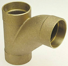 NIBCO - 3", Cast Copper Drain, Waste & Vent Pipe Long Turn T Y - C x C x C - All Tool & Supply