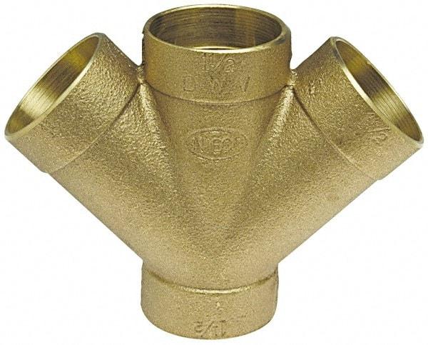 NIBCO - 2", Cast Copper Drain, Waste & Vent Pipe - C x C x C x C - All Tool & Supply