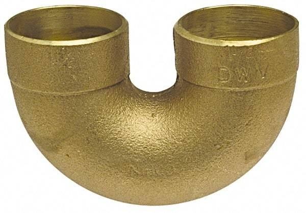 NIBCO - 2 x 1-1/2", Cast Copper Drain, Waste & Vent Pipe Return Bend - C x C - All Tool & Supply