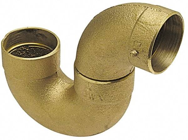 NIBCO - 3", Cast Copper Drain, Waste & Vent Pipe P Trap - C x C - All Tool & Supply