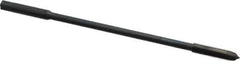 Kennametal - 1/4-28 UNF 2 Flute H3 Oxide Finish High Speed Steel Spiral Point Extension Tap - Plug Chamfer, 6" OAL, 3B Class of Fit - All Tool & Supply