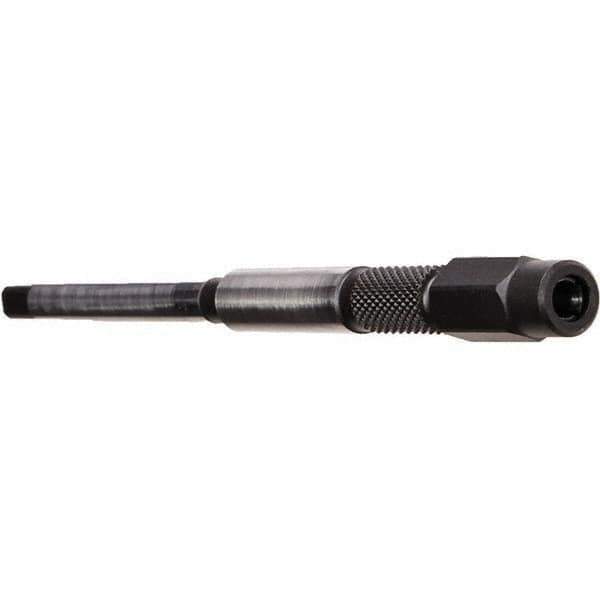 Emuge - M7 to M10mm Tap, 5.1181 Inch Overall Length, 17/32 Inch Max Diameter, Tap Extension - 7mm Tap Shank Diameter, 25mm Tap Depth, Through Coolant - All Tool & Supply