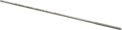 Made in USA - 0.046" High Speed Steel 4 Flute Chucking Reamer - Straight Flute, 0.039" Straight Shank, 1/2" Flute Length, 2-1/2" OAL - All Tool & Supply