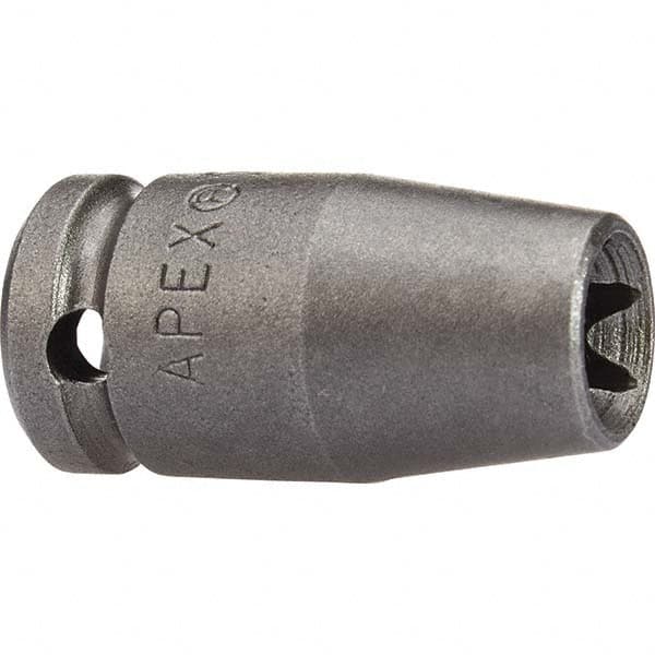 Apex - Impact Sockets Drive Size (Inch): 1/4 Torx Size: E6 - All Tool & Supply