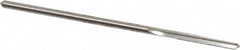 Made in USA - 0.128" High Speed Steel 4 Flute Chucking Reamer - All Tool & Supply