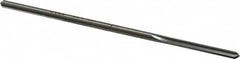 Made in USA - 0.131" High Speed Steel 4 Flute Chucking Reamer - All Tool & Supply