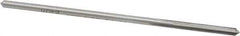 Made in USA - 0.1375" High Speed Steel 4 Flute Chucking Reamer - Straight Flute, 0.1275" Straight Shank, 1" Flute Length, 4" OAL - All Tool & Supply