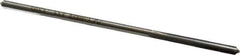 Made in USA - 0.139" High Speed Steel 4 Flute Chucking Reamer - Straight Flute, 0.135" Straight Shank, 1" Flute Length, 4" OAL - All Tool & Supply