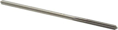 Made in USA - 5/32" High Speed Steel 4 Flute Chucking Reamer - Straight Flute, 0.151" Straight Shank, 1" Flute Length, 4" OAL - All Tool & Supply