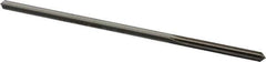 Made in USA - 0.1655" High Speed Steel 6 Flute Chucking Reamer - Straight Flute, 0.153" Straight Shank, 1-1/8" Flute Length, 4-1/2" OAL - All Tool & Supply