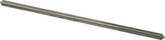 Made in USA - 0.168" High Speed Steel 6 Flute Chucking Reamer - Straight Flute, 0.1595" Straight Shank, 1-1/8" Flute Length, 4-1/2" OAL - All Tool & Supply