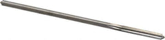 Made in USA - 0.1685" High Speed Steel 6 Flute Chucking Reamer - Straight Flute, 0.1595" Straight Shank, 1-1/8" Flute Length, 4-1/2" OAL - All Tool & Supply