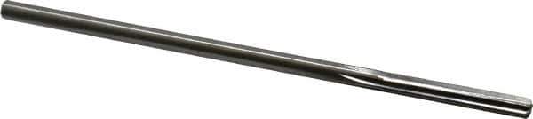 Made in USA - 0.192" High Speed Steel 6 Flute Chucking Reamer - Straight Flute, 0.186" Straight Shank, 1-1/4" Flute Length, 5" OAL - All Tool & Supply