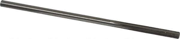 Made in USA - 0.195" High Speed Steel 6 Flute Chucking Reamer - Straight Flute, 0.186" Straight Shank, 1-1/4" Flute Length, 5" OAL - All Tool & Supply