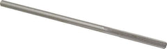 Made in USA - 0.1975" High Speed Steel 6 Flute Chucking Reamer - Straight Flute, 0.1895" Straight Shank, 1-1/4" Flute Length, 5" OAL - All Tool & Supply