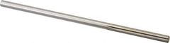 Made in USA - 0.2065" High Speed Steel 6 Flute Chucking Reamer - Straight Flute, 0.2016" Straight Shank, 1-1/4" Flute Length, 5" OAL - All Tool & Supply