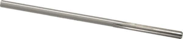 Made in USA - 0.2115" High Speed Steel 6 Flute Chucking Reamer - Straight Flute, 0.2016" Straight Shank, 1-1/4" Flute Length, 5" OAL - All Tool & Supply