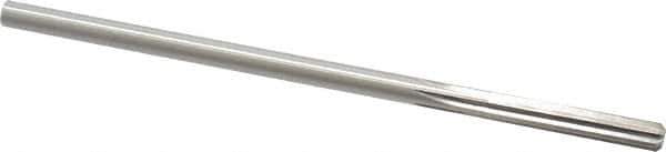 Made in USA - 0.2135" High Speed Steel 6 Flute Chucking Reamer - Straight Flute, 0.2075" Straight Shank, 1-1/4" Flute Length, 5" OAL - All Tool & Supply