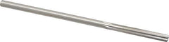 Made in USA - 7/32" High Speed Steel 6 Flute Chucking Reamer - Straight Flute, 0.2075" Straight Shank, 1-1/4" Flute Length, 5" OAL - All Tool & Supply