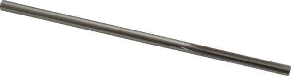 Made in USA - 7/32" High Speed Steel 6 Flute Chucking Reamer - Straight Flute, 0.2075" Straight Shank, 1-1/4" Flute Length, 5" OAL - All Tool & Supply