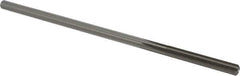 Made in USA - 0.233" High Speed Steel 6 Flute Chucking Reamer - Straight Flute, 0.2173" Straight Shank, 1-1/2" Flute Length, 6" OAL - All Tool & Supply